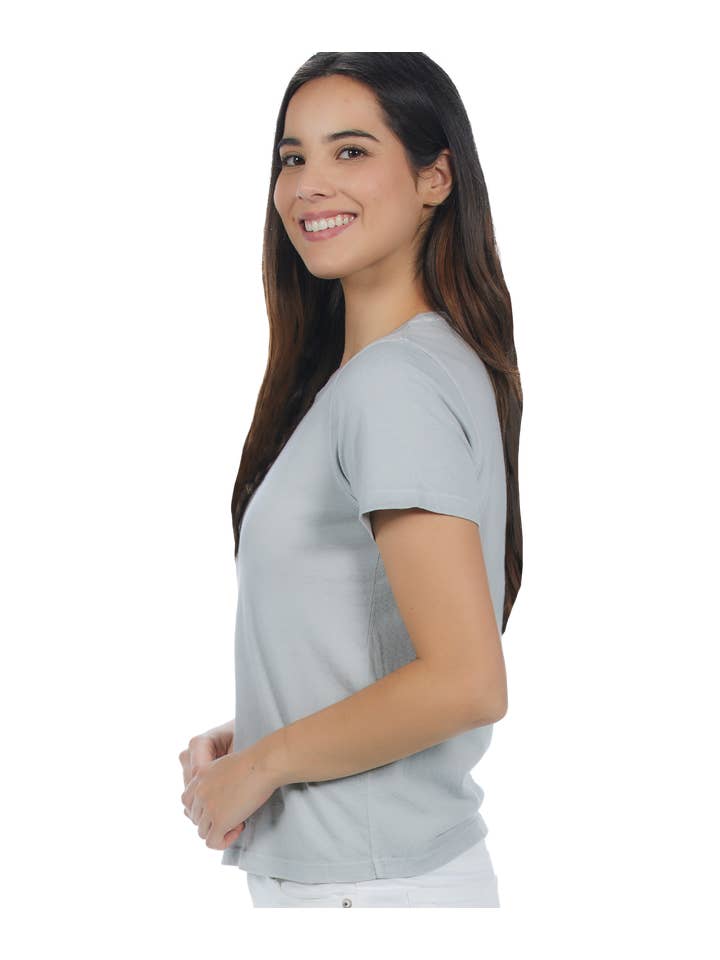 U.S. Apparel - Wholesale T-Shirt - Women's - Ladies Jersey Crew Neck Cu-Tee14