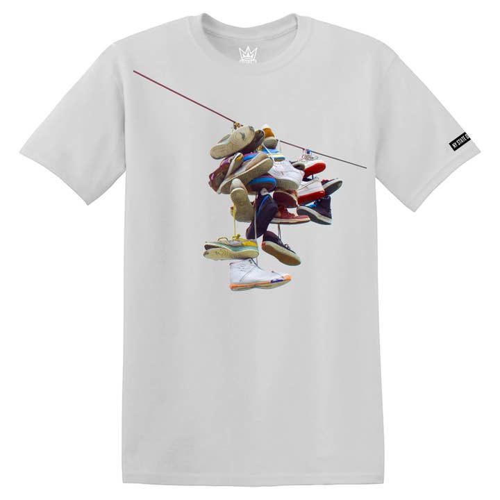 Hængende sko T-shirt for engroshandel hos NY State of Mind