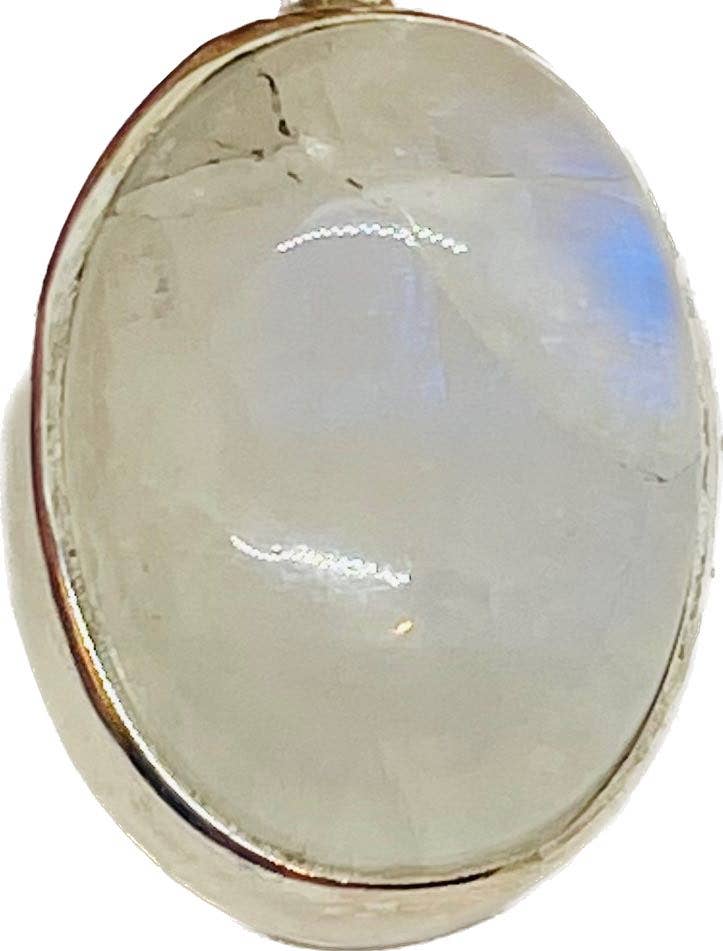 chakra-chic.com - Wholesale Individual Charm/Pendant - Moonstone Pendant 925 Sterling Silver 5.33 grams0
