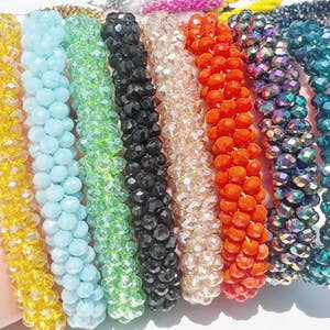24 PC Colorful Hair Ties Wholesale