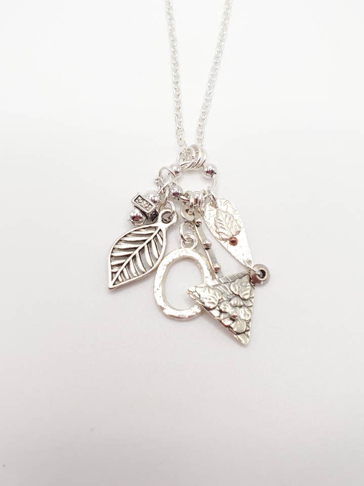Necklace, Charm, Silver, One-of-a-Kind for wholesale by Jezabel Adornment