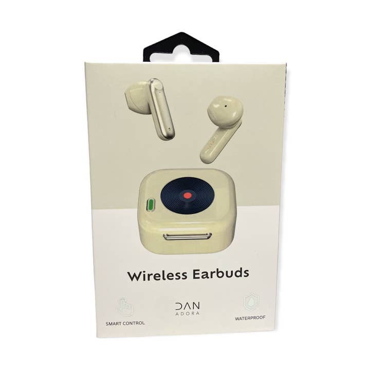 Wireless Earbuds Retro Design - Ivory for wholesale by Dan Adora
