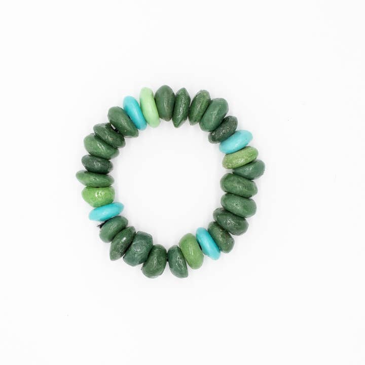 The Bead Project by TWOPU - Wholesale Beaded Bracelet - Chunky Glass Bracelet