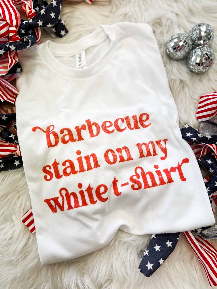 Hart and Hollow - Wholesale Screen Printed T-Shirt - Women's - BBQ Stain Tee