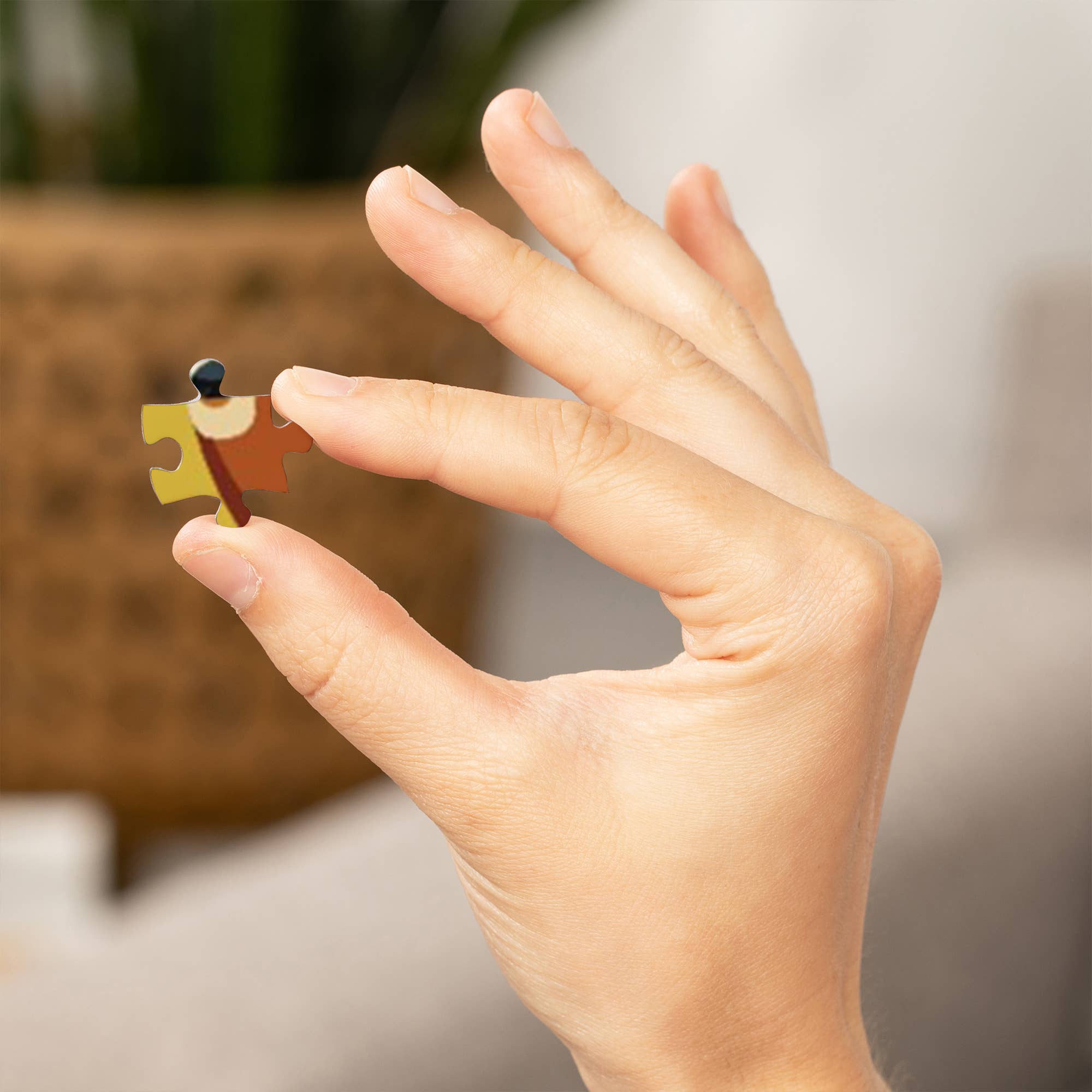 Lantern Press - Vendita all'ingrosso Puzzle - Adulti - Puzzle da 1000 pezzi con animali della foresta del Minnesota, geometrico5