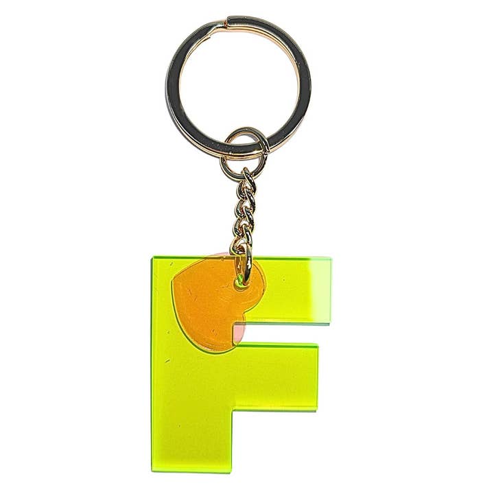 Happy Letters - F - Yellow for wholesale by nobis design