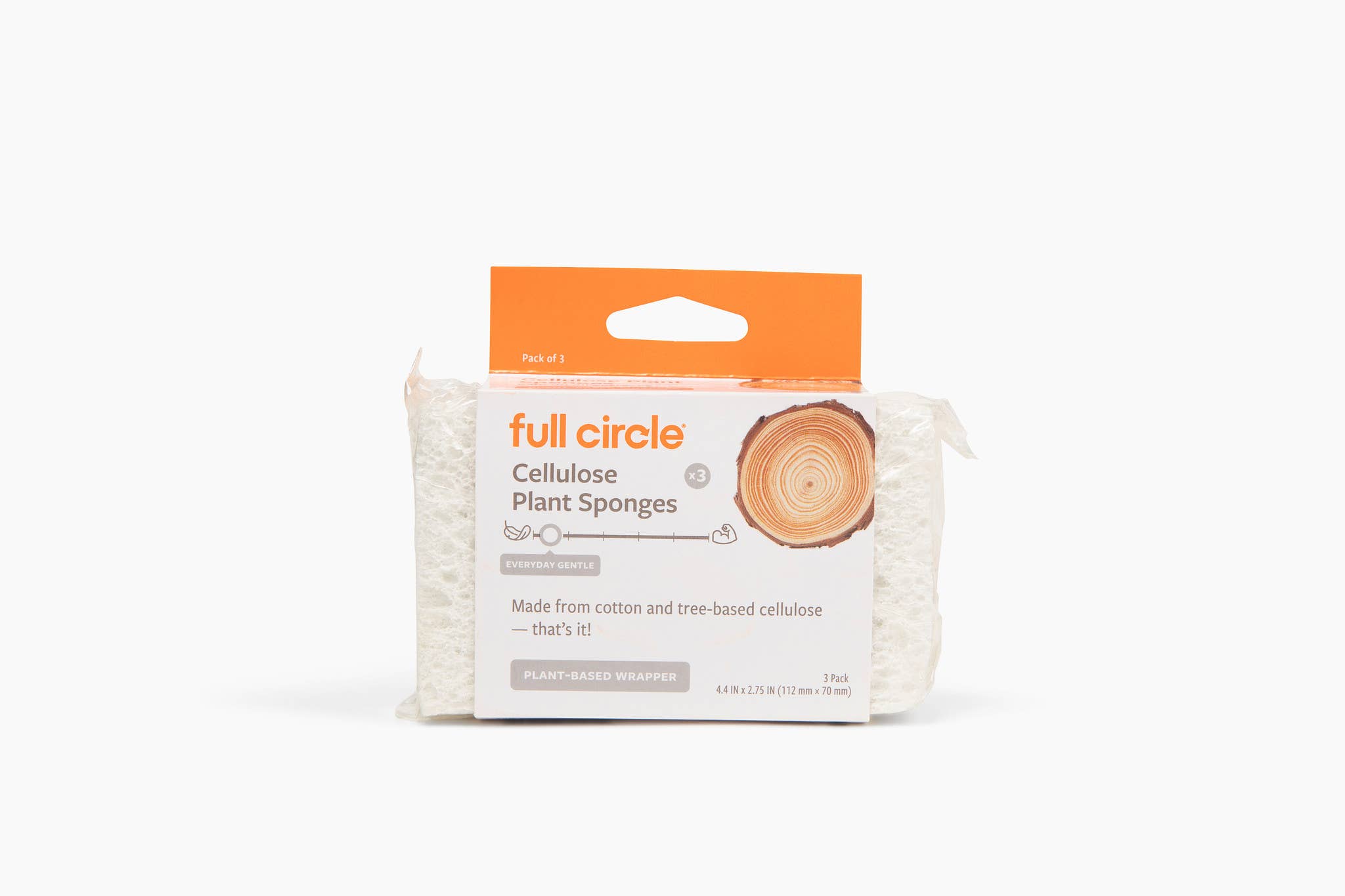 Full Circle Home - Wholesale Cleaning Sponge - Cellulose Plant Sponge (2pk) in CDU