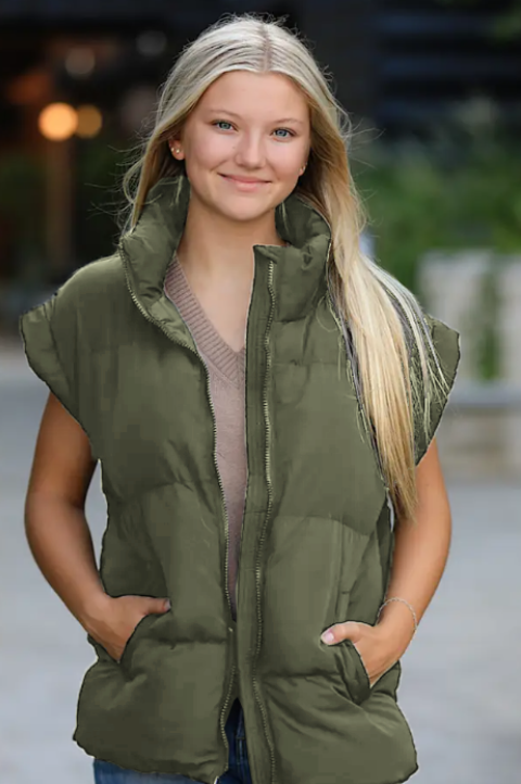 Miss Sparkling - Wholesale Outerwear Vest - Women's - Puffer vest1