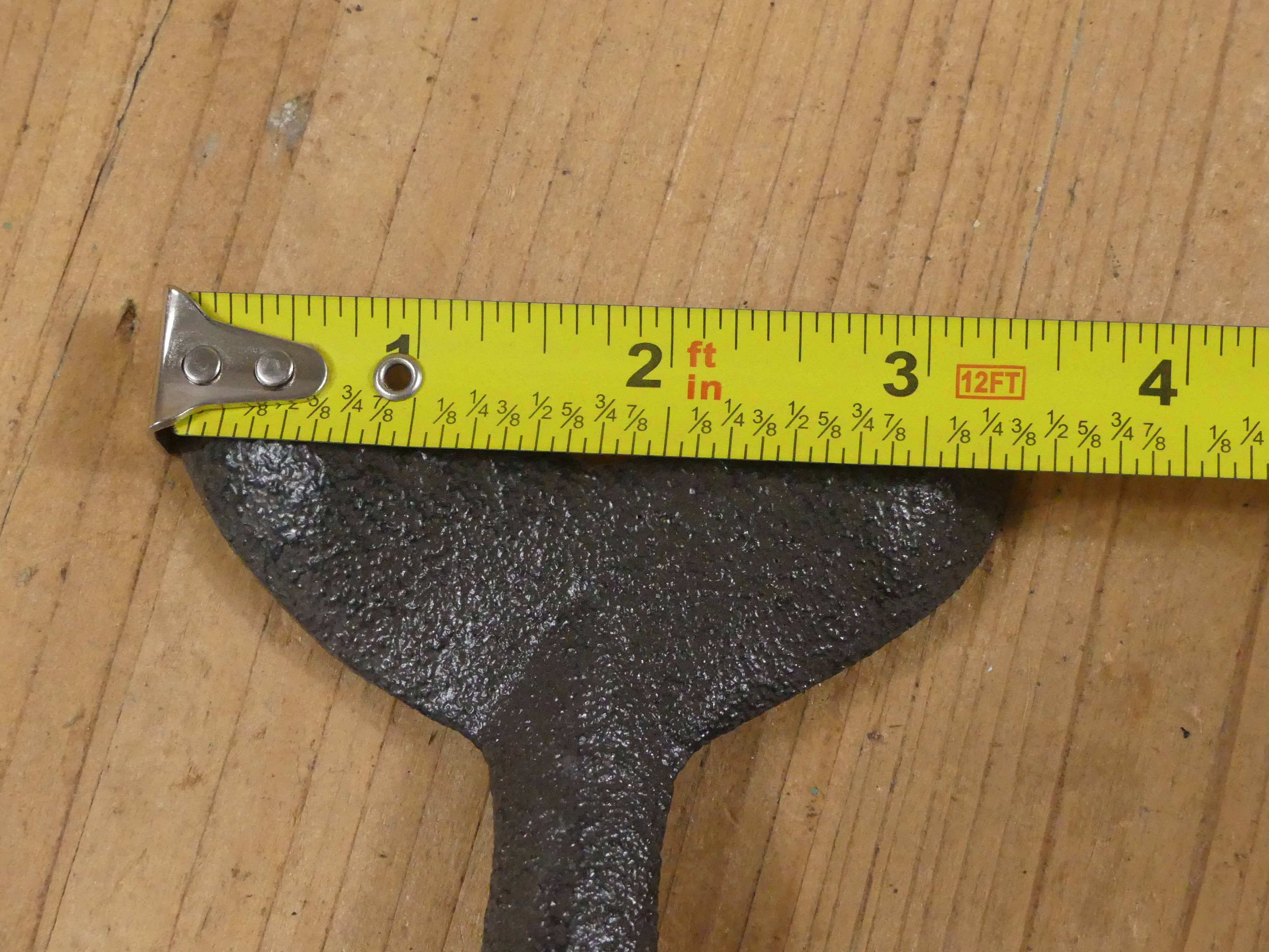 Midwest Craft House - Wholesale Wall Hook - Cast Iron Whale Tail Hook, 3"4