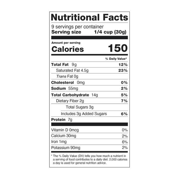 Granolust – wholesale Granola – Rosmarin parmesan salta Granola kluster2