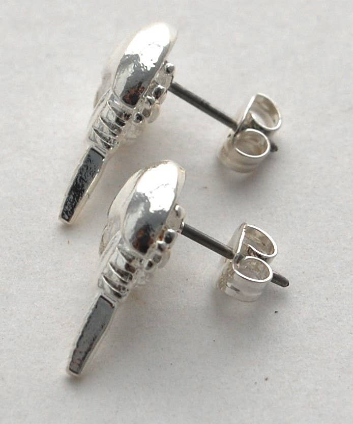 Semaki & Bird – wholesale Solitärörhängen – Hästskokrabba Örhängen - silver Naturhistoria2