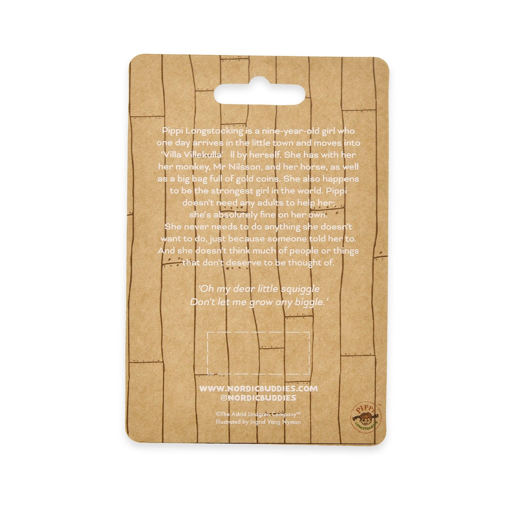 Nordicbuddies - Wholesale Magnet - Pippi Character Magnets1