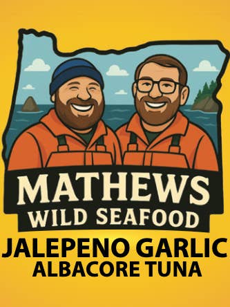 Jalapeño Garlic Albacore Tuna 7.75 oz. for wholesale by Surf Town Coffee