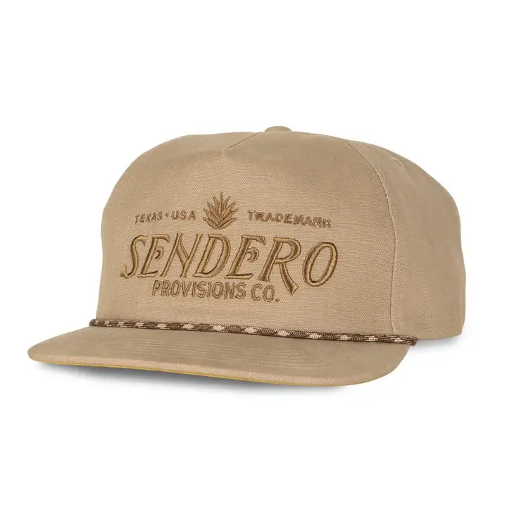 Sendero Provisions Company – Großhandel Flat Brim Cap – Unisex – Logo-Hut59