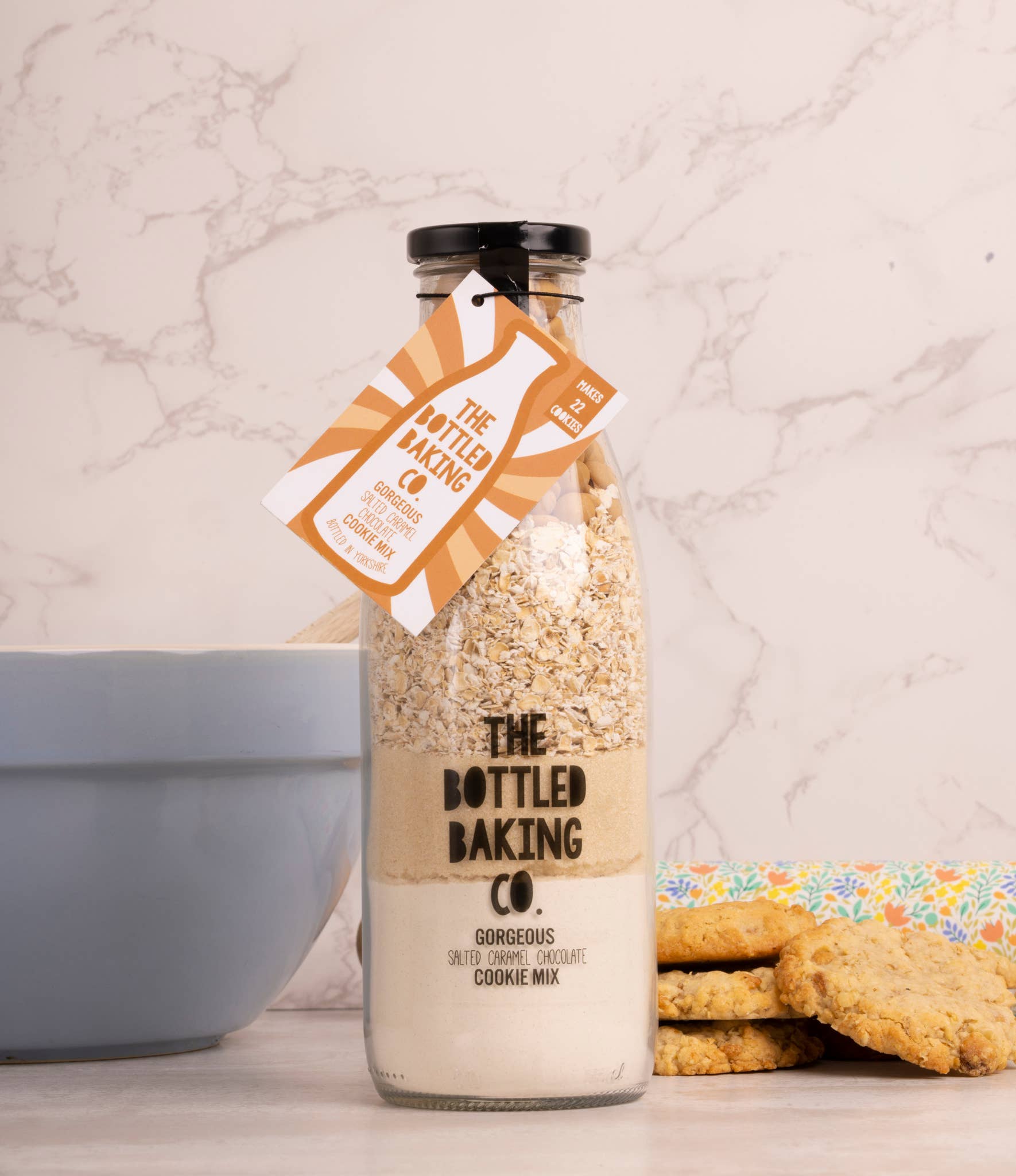 The Bottled Baking Co. - Wholesale Cookie Mix - The Bottled Baking Co Salted Caramel Cookie Mix