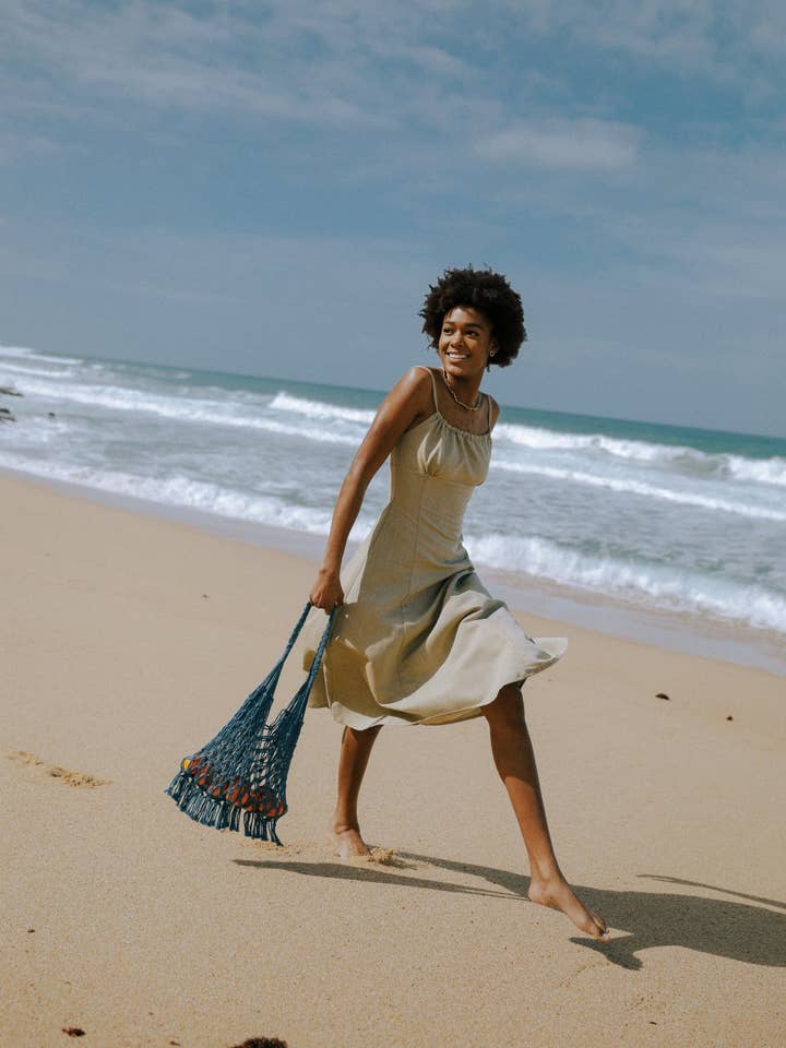 Daffodil Macramé Bag for wholesale by SIZ