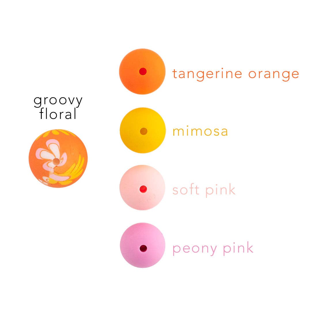 Cara & Co Silicone Craft Supply - Wholesale Craft Supplies - Standard Silicone Print Beads83