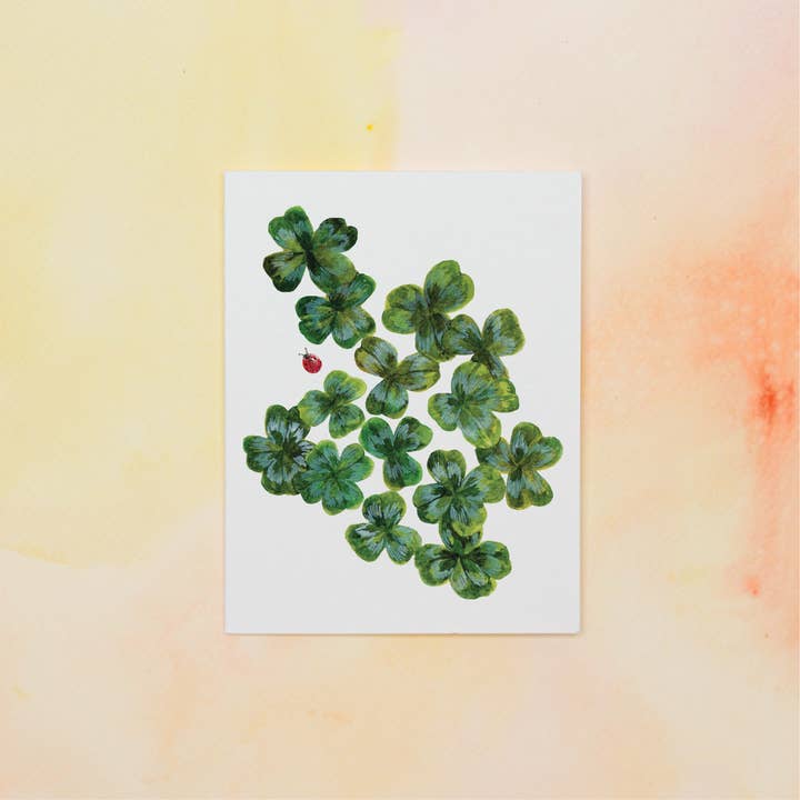 Lucky Ladybug Card for wholesale by Jo Studio