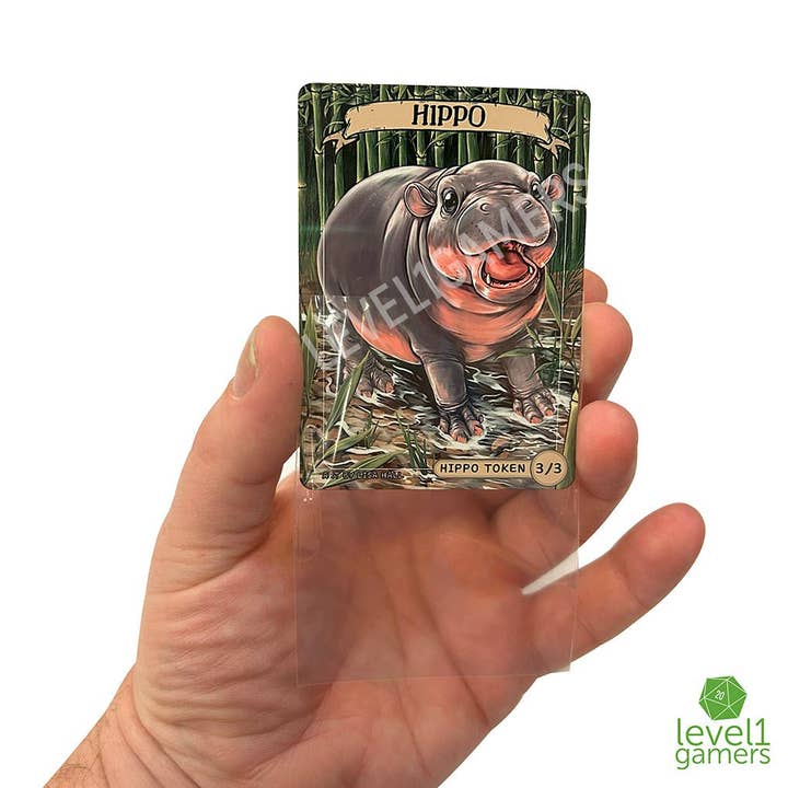 Level 1 Gamers - Wholesale Card Game - Pygmy Hippo - Token Magic Card Pack (5 Cards)