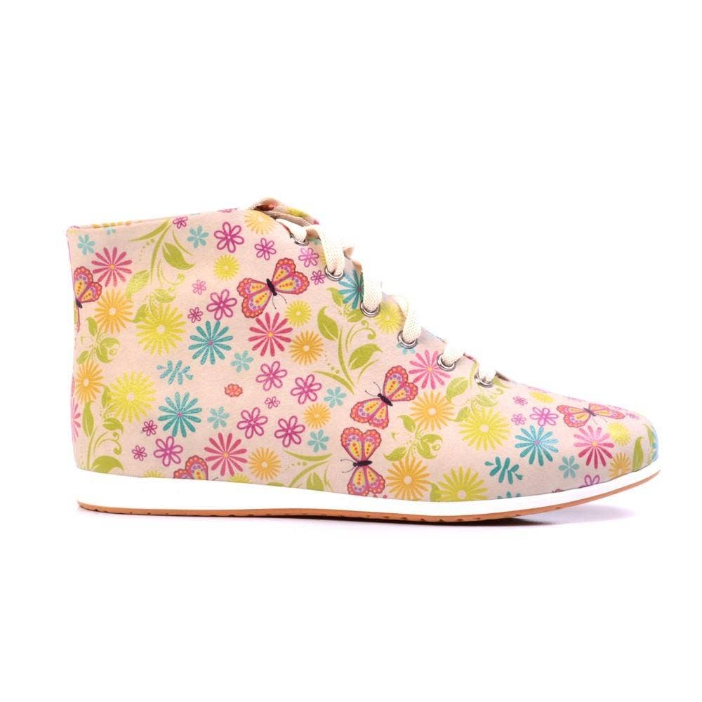 Goby - Wholesale Booties - Women's - Bloemen Korte Laarzen LND11313
