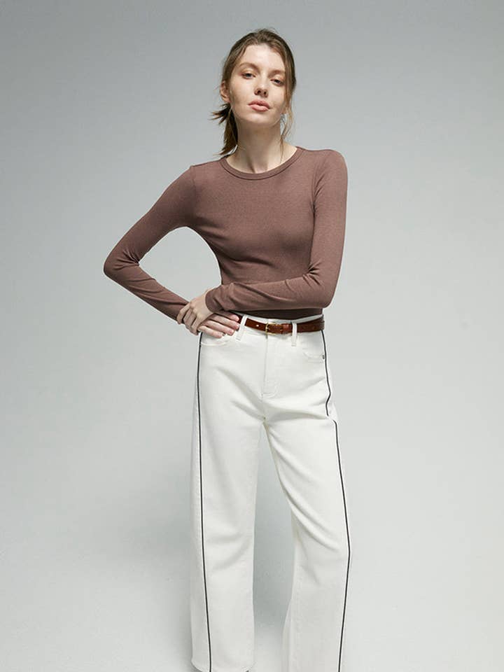 Crush Curve Ankel Jeans HJ052 for engroshandel hos Hey Joanie