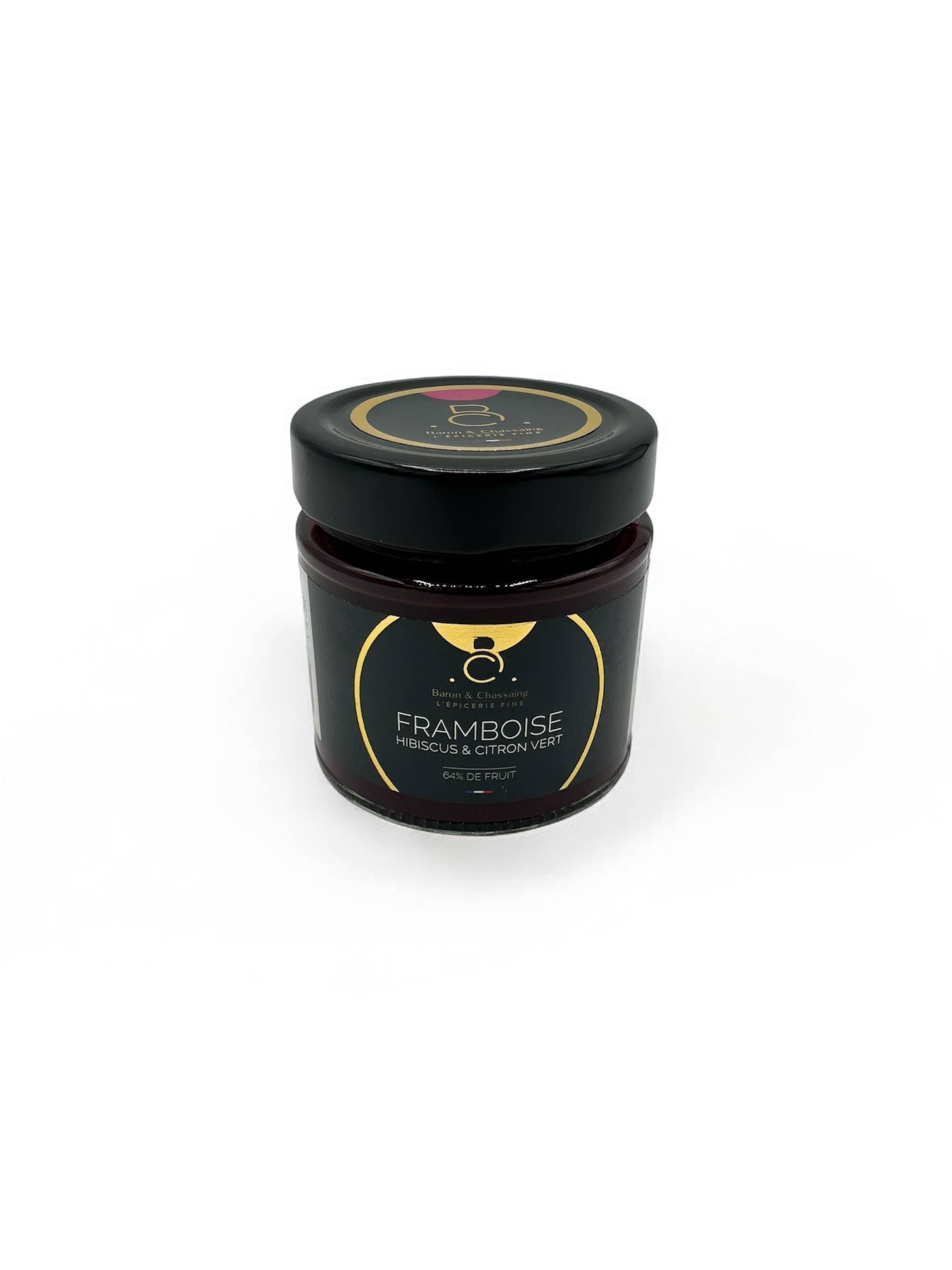 Baron & Chassaing – wholesale Sylt/gelé – Hallon-, lime- och hibiskussylt0