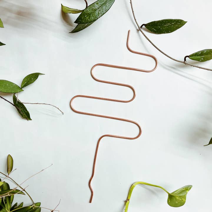 Copper & Needle - Wholesale Trellis - Squiggle Copper Trellis