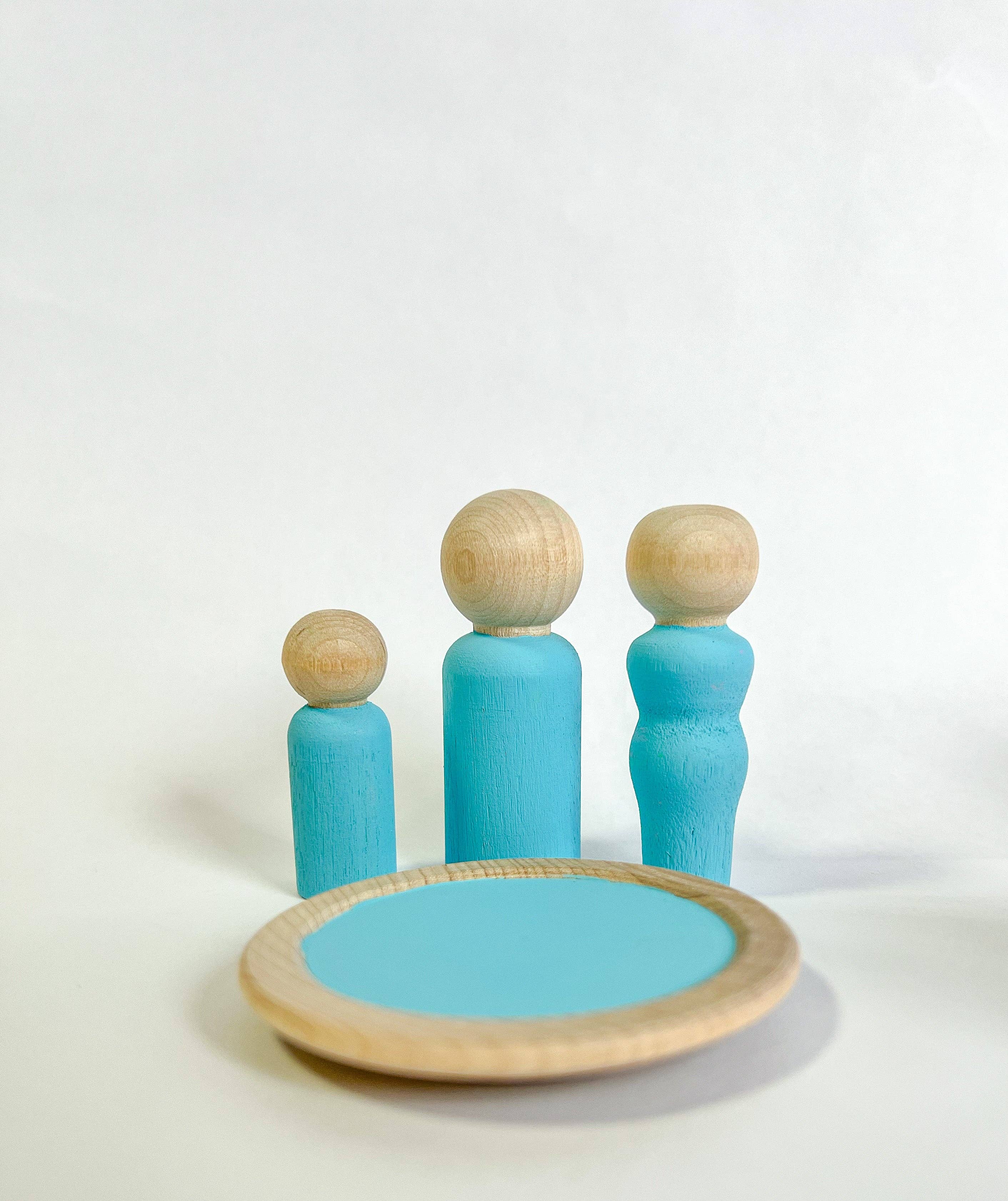 monkey bandit kids - Wholesale Wood Toy - Kids - Colour Sorting Peg Dolls1