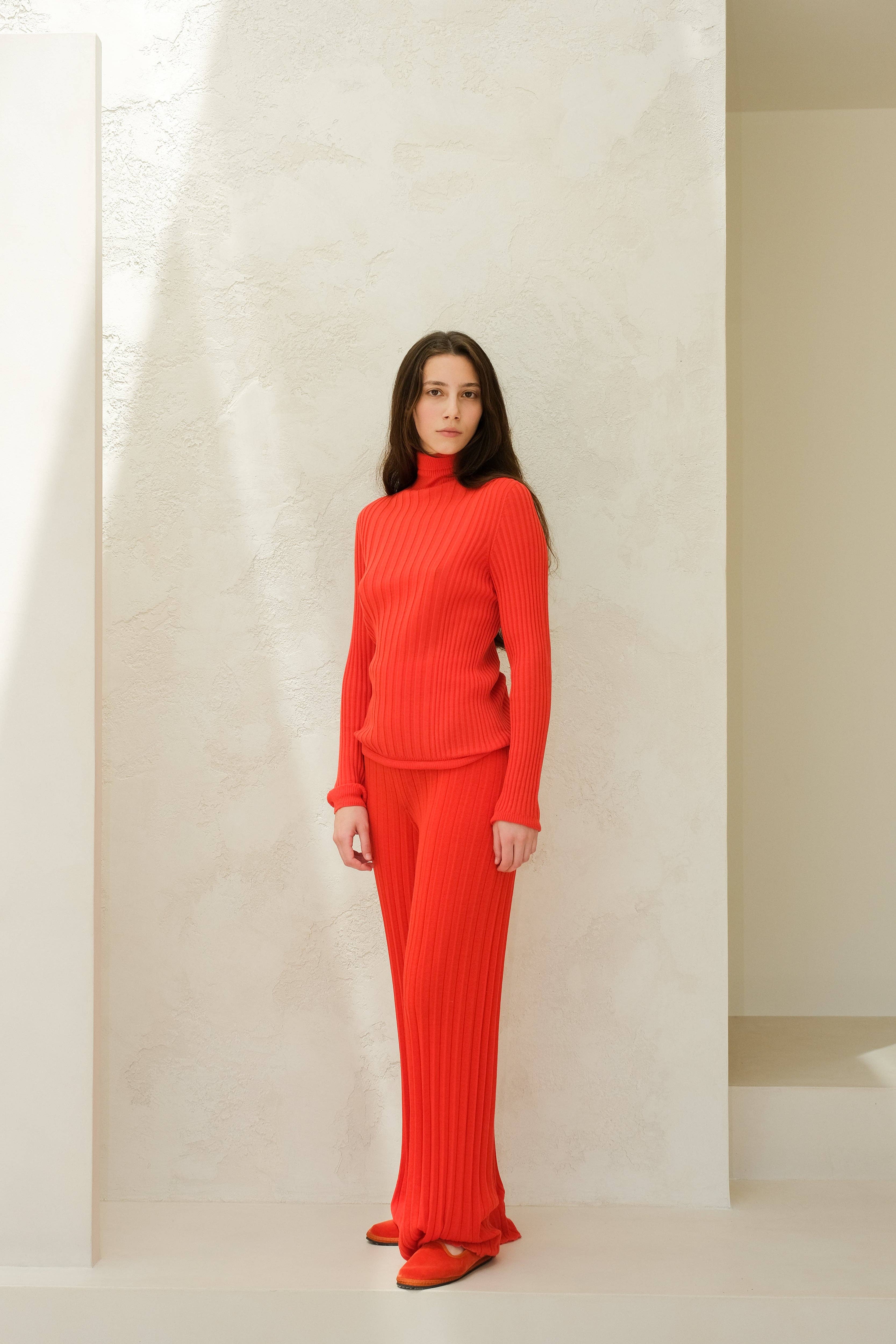 Wholesale Extra Fine Merino Wool Ribbed Turtle Neck (3D-Knit) for your  store - Faire