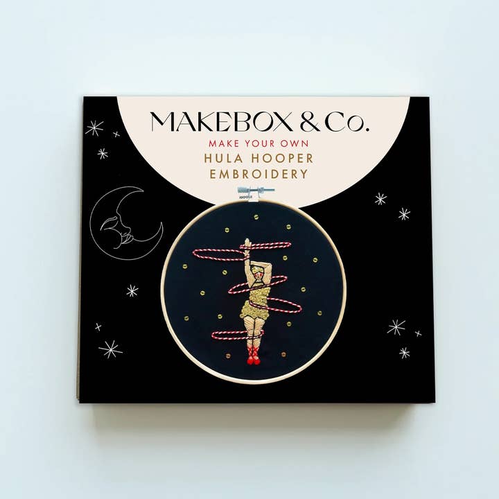 MakeBox & CO – wholesale Embroidery/cross-stitch supplies – The Hula Hooper Embroidery – 7 inch2