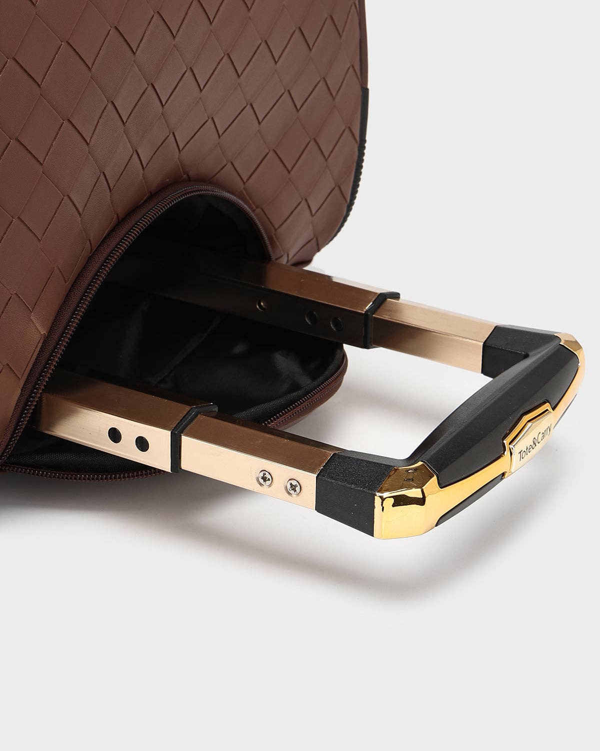 Tote&Carry - Wholesale Luggage - Bodega Rolling Duffle Bag in Brown8