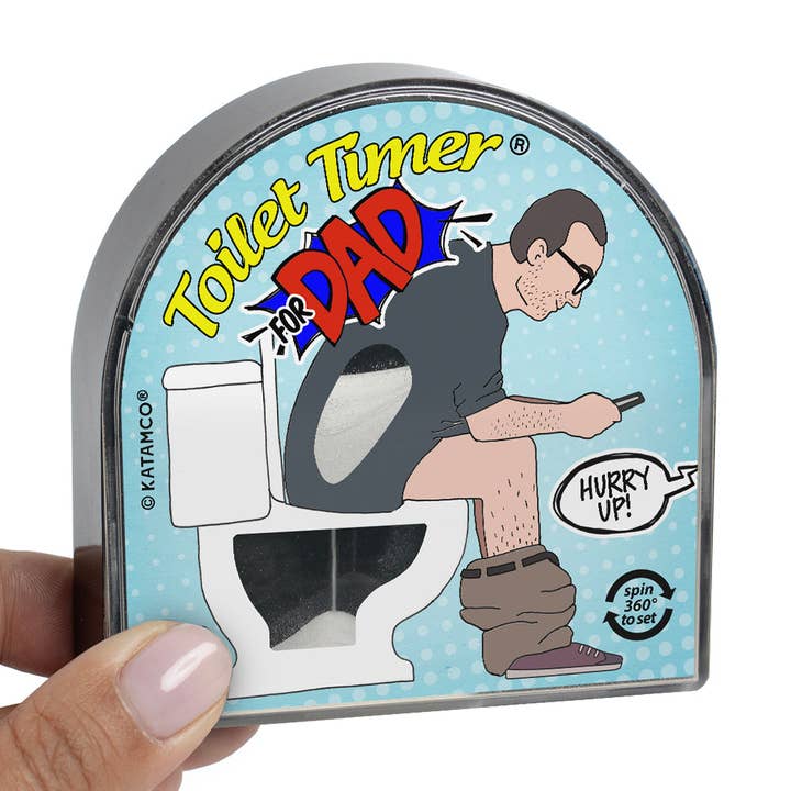 Katamco, LLC - Wholesale Gag Gift/Novelty Gift - Toilet Timer for Dads