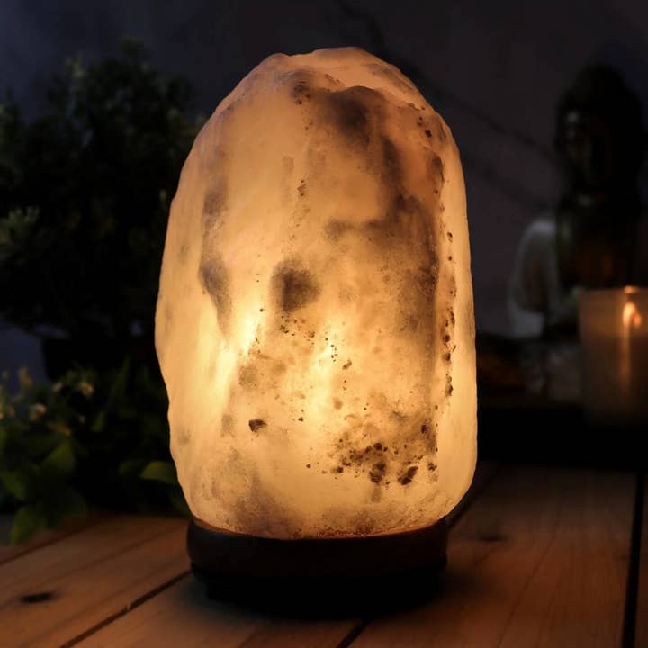 Himalayan Trading Co.® - Wholesale Salt Lamp - Rare White Himalayan Salt Lamp