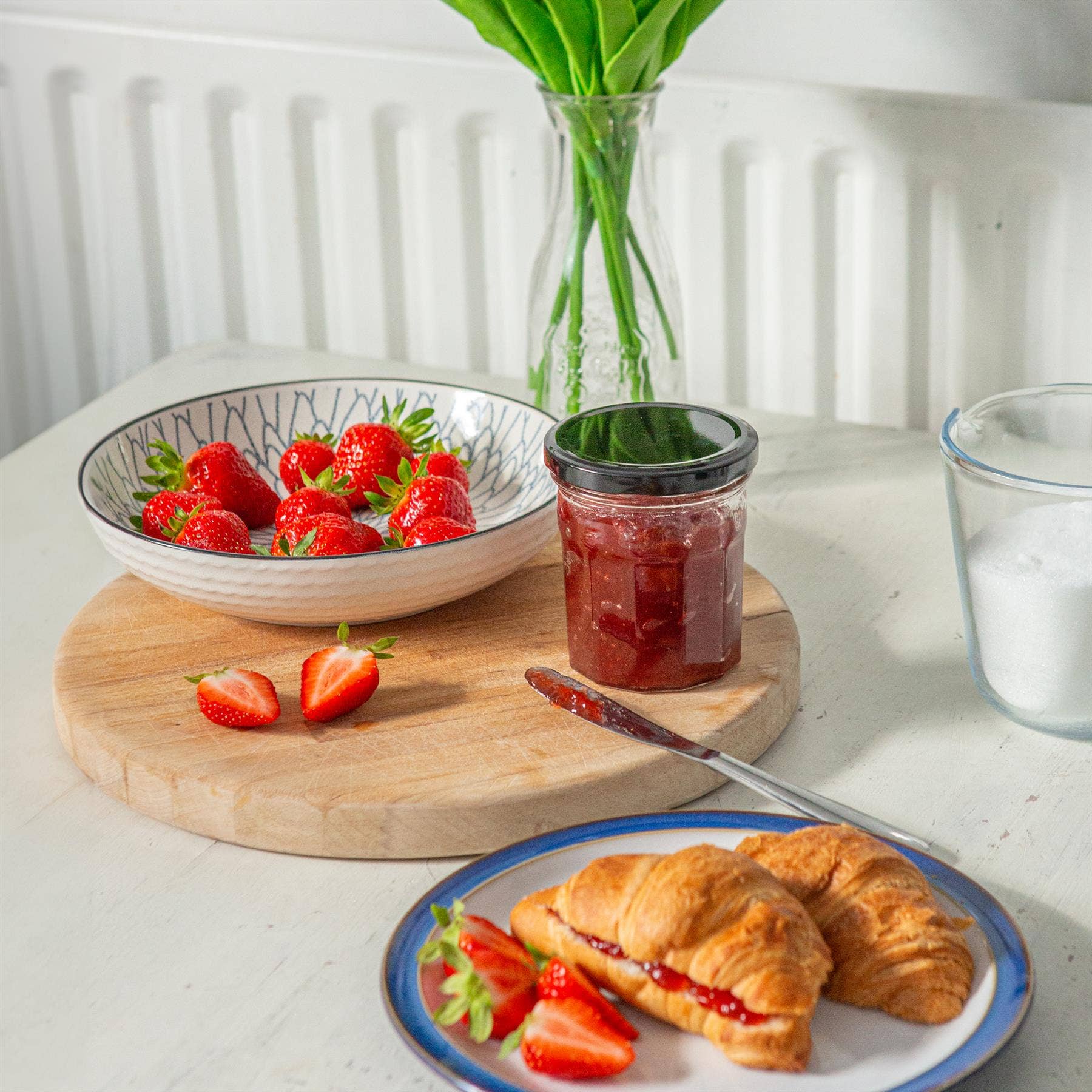 Rinkit Pty Ltd - Wholesale Jar - 310ml Glass Jam Jar with Lid - By Argon Tableware14