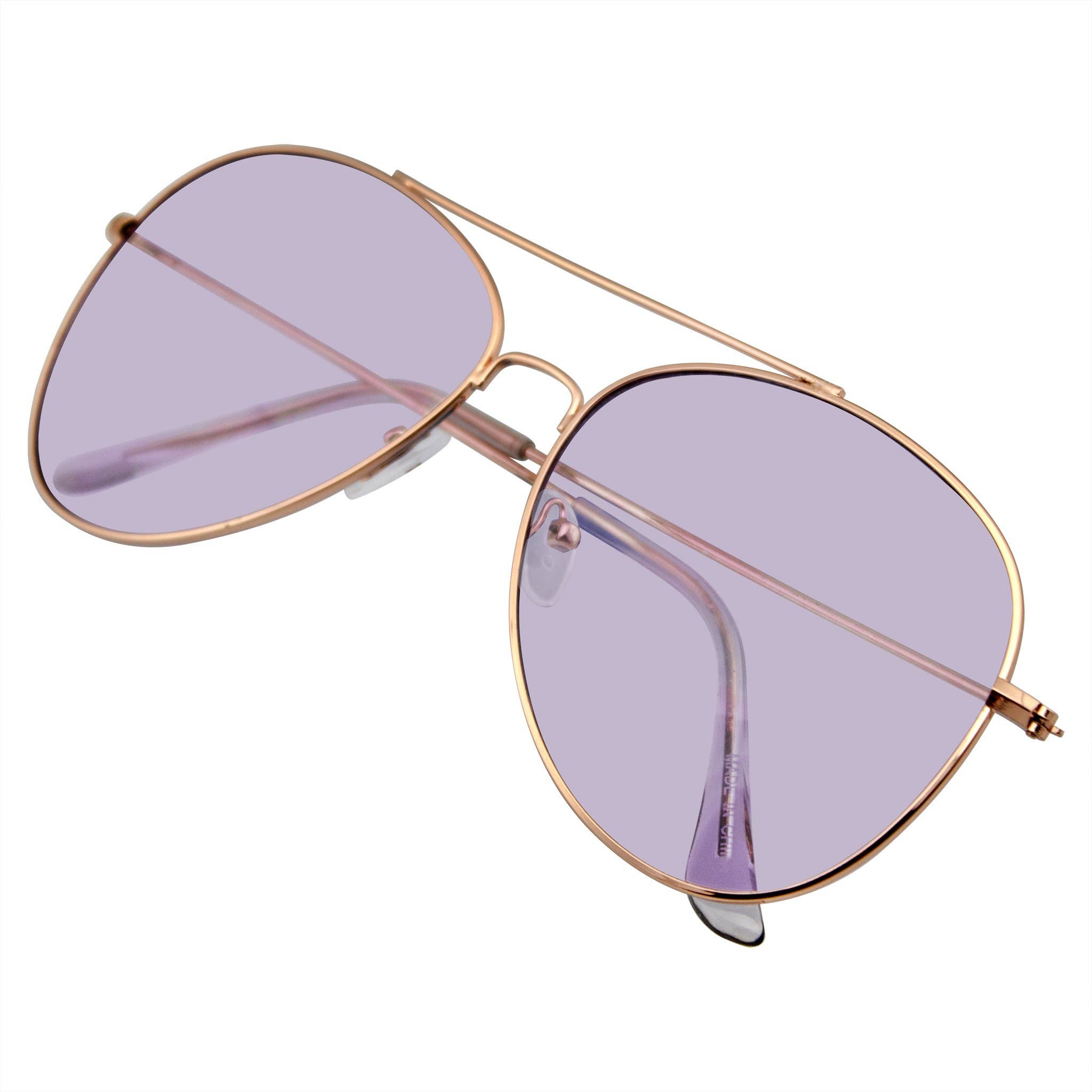 Emblem Eyewear - Wholesale Sunglasses - Unisex - Sunglasses Mens Womens Color Tinted Lens Color Tone Retro18