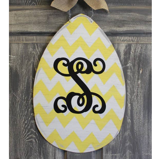 Steel Southern Designs - Wholesale Door Hanger - Outdoor Metal Art Egg9