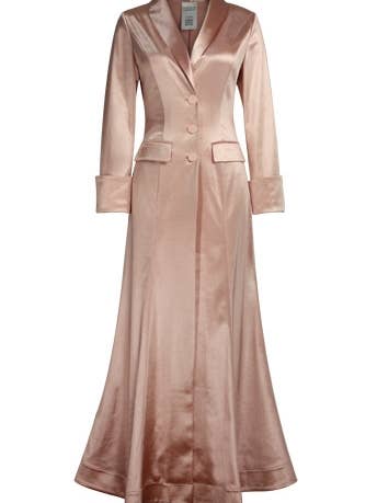 Chic Star Plus Size Satin Maxikappa I Rosa 062824 för wholesale av CHIC STAR