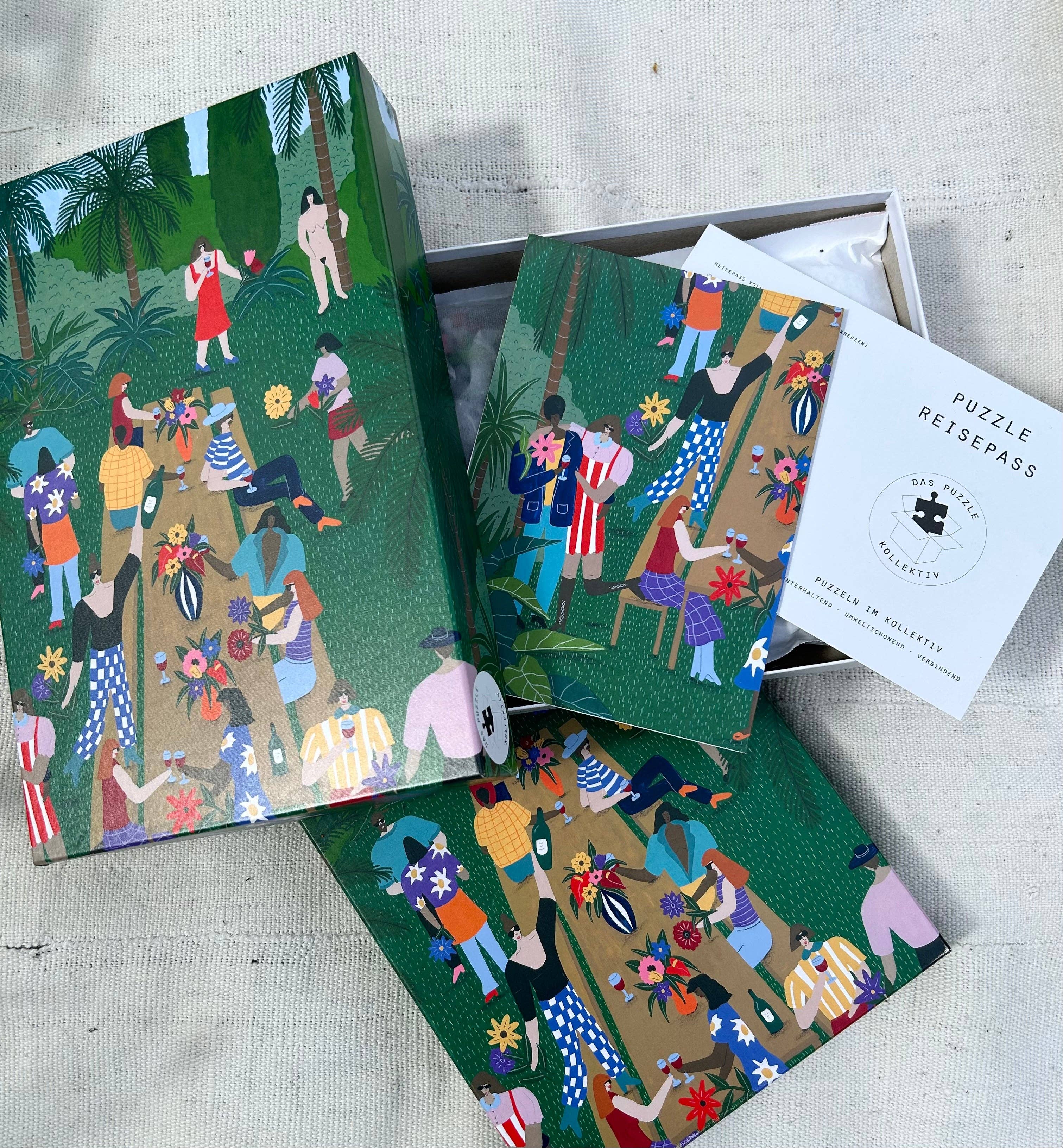 Das Puzzle Kollektiv - Wholesale Puzzle - Adult - "Garden Party"4