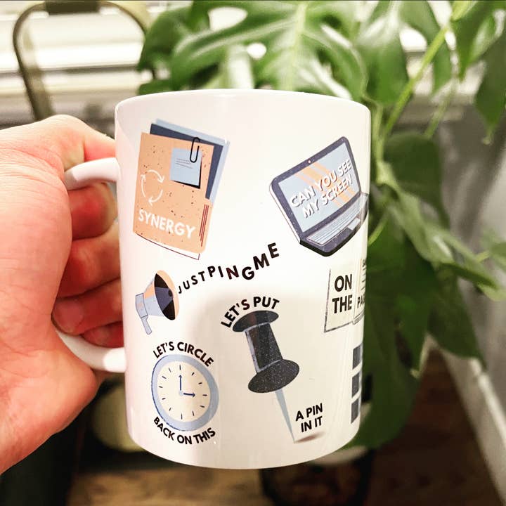 Watch Your Corporate Mouth | 15Oz Mug for wholesale by The Primal Vinyl Shop