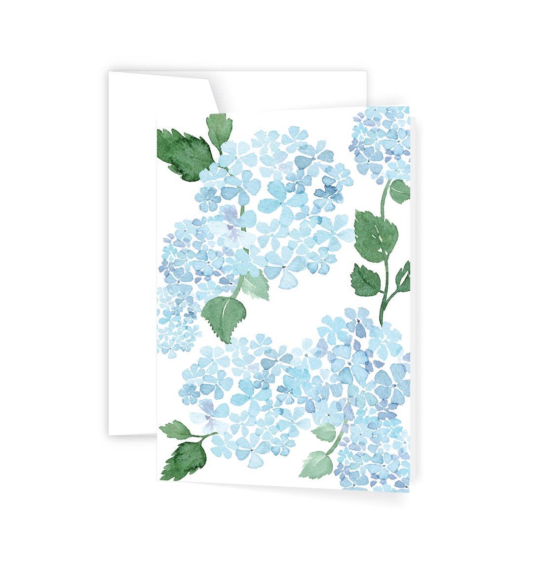 Ellen Walsh Designs - Wholesale Everyday greeting card - Blue Hydrangeas - Card