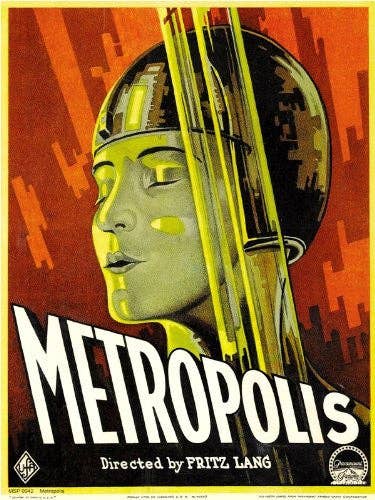 Metropolis Movie Poster Art Print 40x30cm for wholesale by On The Wall Art Ltd