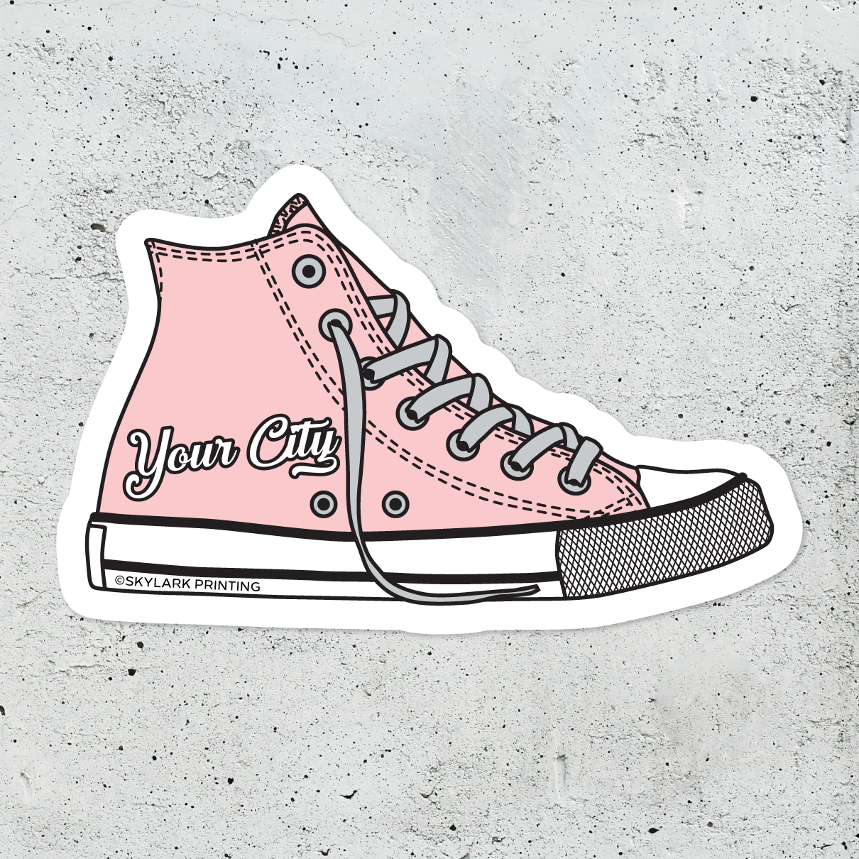 Skylark Printing - Wholesale Sticker - Custom Vintage High Top Shoe  Souvenir Sticker12