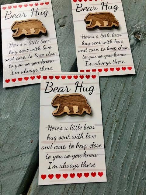 Spruce & Hemlock - Wholesale Love Card - Bear Hug Card2