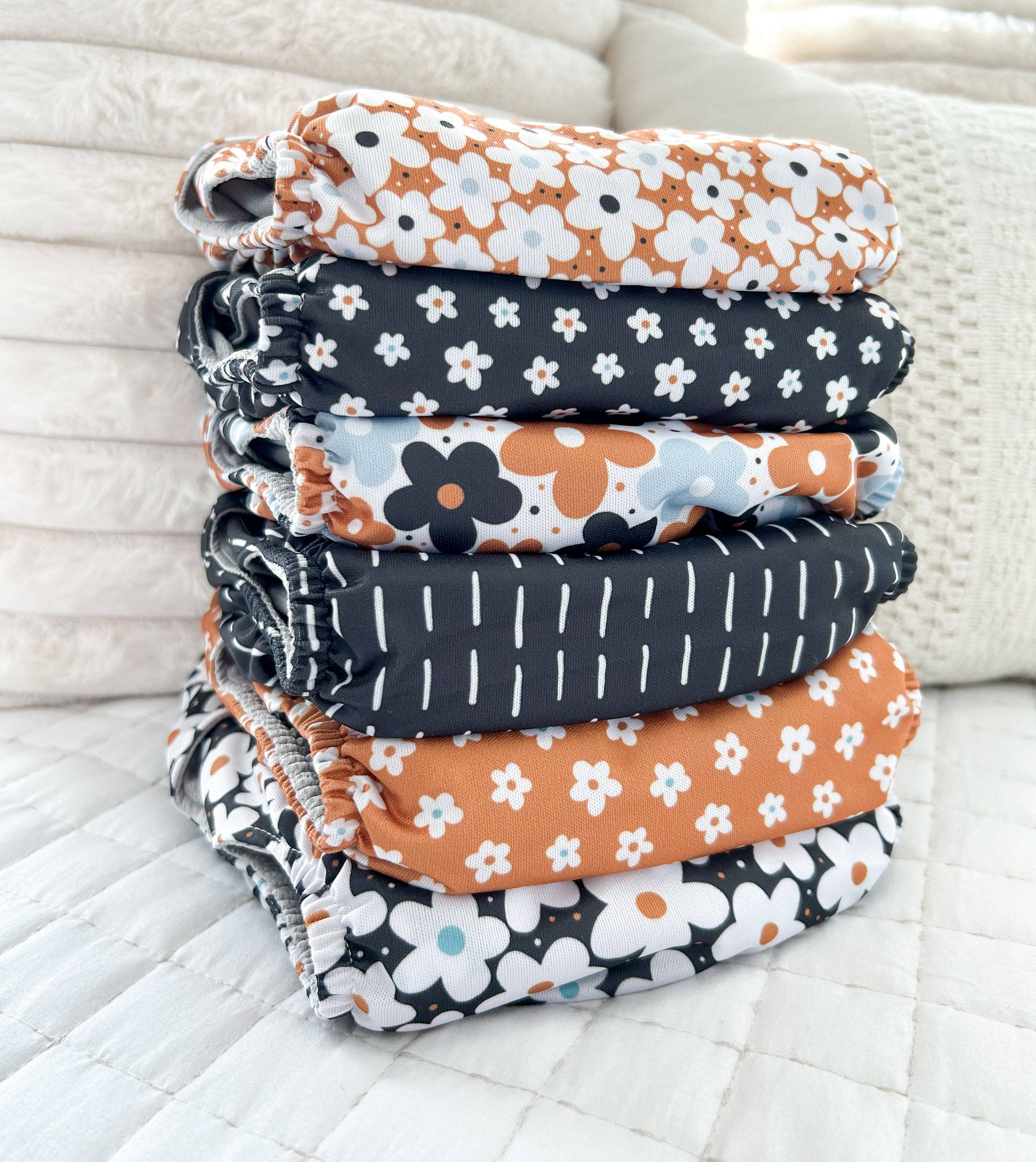 Texas Tushies LLC - Wholesale Diaper (Cloth) - Baby - Flex Fit Cloth Diaper - Daisy4