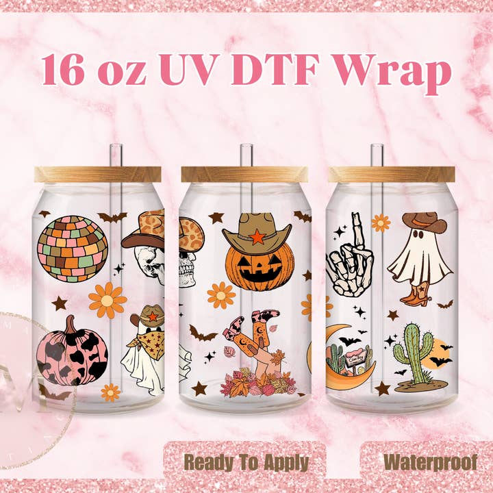 Envoltura DTF de Otoño Occidental para venta al por mayor de Dm Crafting