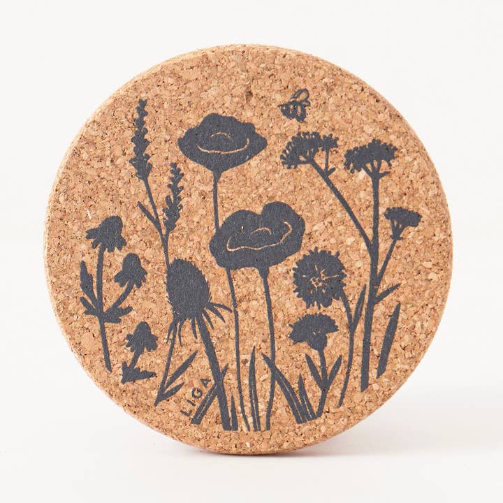 Kurken Onderzetters | Wildflower voor wholesale door LIGA