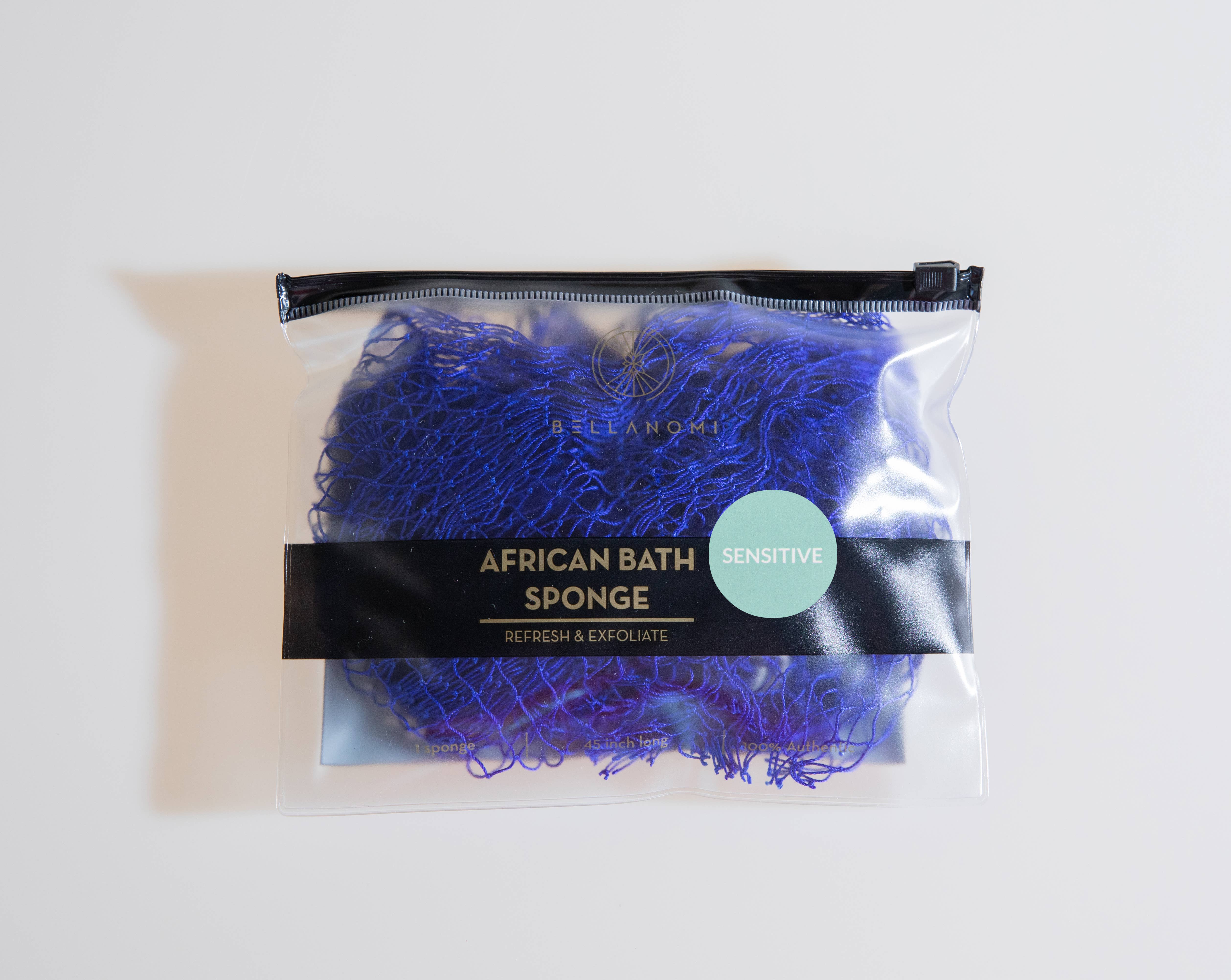 Bellanomi Skincare - Vendita all'ingrosso Spugne da bagno morbide e a rete - Spugna esfoliante africana in rete (per pelli sensibili) 114 cm13