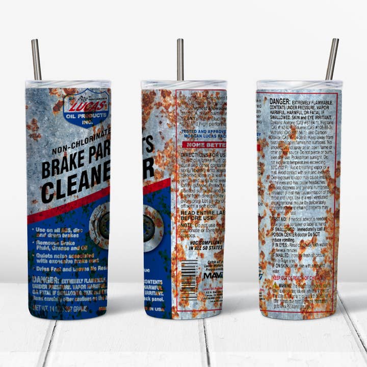 Limpador de Travões Lucas 20oz Reto Transfer por atacado de Rustic Pineapple