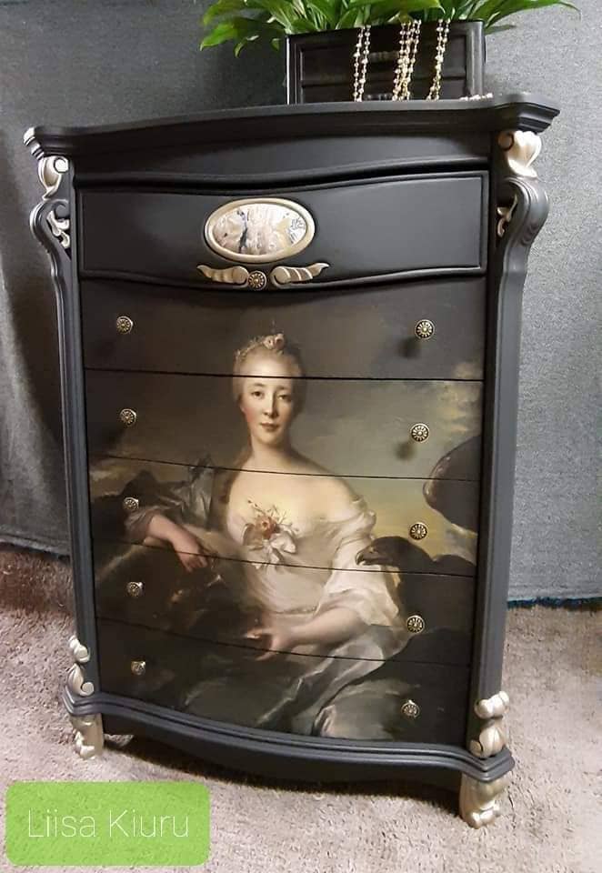 Mint by Michelle – material para artesanato por atacado – Papel de Decoupage de Menta Madame Le Fevre5