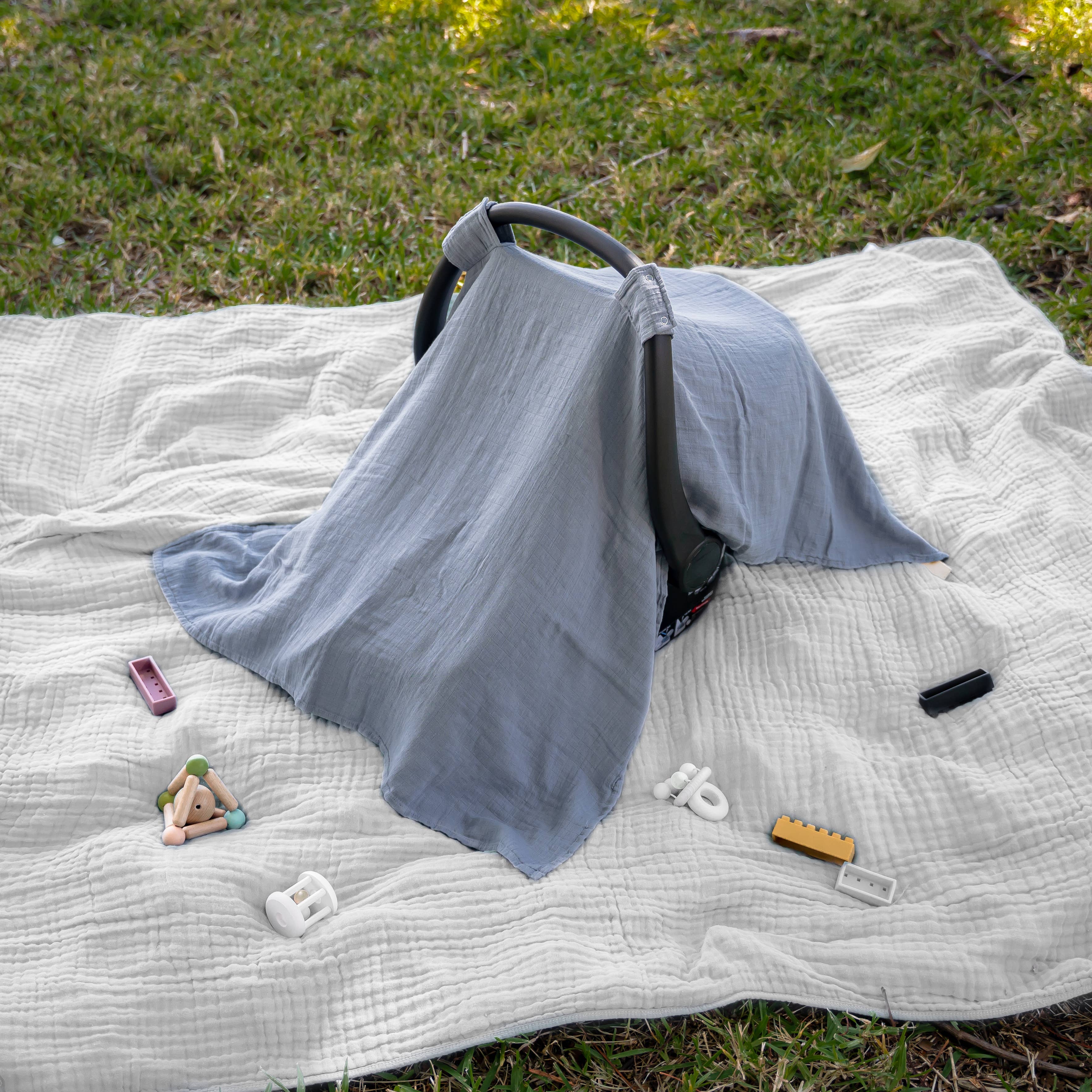 Comfy Cubs - Wholesale Car Seat Cover - Kids & Baby - Baby Car Seat Cover, Large Car Seat Canopy by Comfy Cubs16